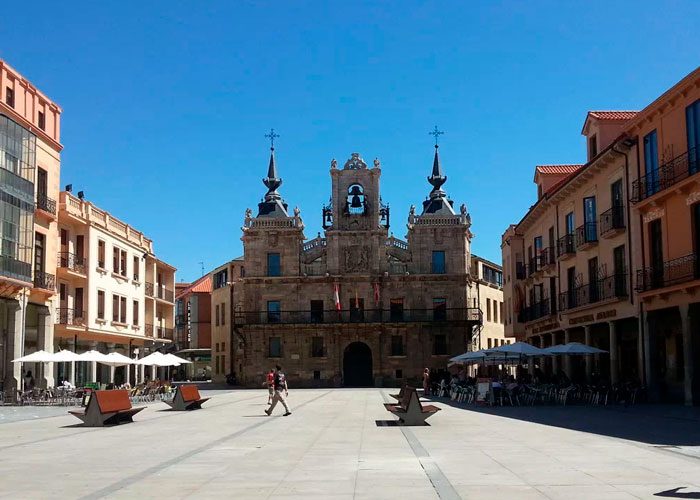 Plaza del ayuntamiento Astorga